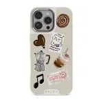 Oat Milk Please - iPhone 16 Pro Case, Elite Light (MagSafe) / Silver