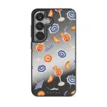 Beach Club - Samsung Galaxy S25 Case, Elite Mirror Dark (Magnetic) / Silver