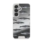 Del Mar - Samsung Galaxy S25 Case, Elite Mirror Light (Magnetic) / Silver