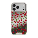 Afternoon Treat - Cherry iPhone 17 Pro Max Case, Elite Mirror Light (MagSafe) / Silver