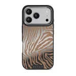 Lasso - iPhone 17 Pro Case, Elite Mirror Dark (MagSafe) / Silver