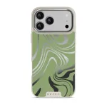 Funky Sensation - iPhone 17 Pro Max Case, Elite Mirror Light (MagSafe) / Silver
