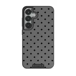 Morally Gray - Samsung Galaxy S25 Plus Case, Elite Dark (Magnetic) / Silver