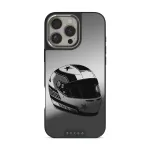 Pit Stop - iPhone 16 Pro Max Case, Elite Mirror Dark (MagSafe) / Silver