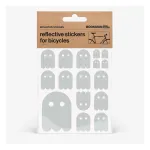 Helkurkleepsud jalgrattale BOOKMAN Reflective Stickers for Bicycles, White Ghost