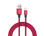 Devia Pheez seeria USB-C TO Lightning kaabel 1M punane