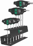 Screwdriver set with Hex-Plus profile 454/7 HF, 7 pieces