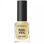 Dermacol Sparkling Nail Veil Top Coat - k&uuml;&uuml;nelakk 11 ml, 0ml