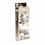 EUGY 3D-pappmudel &bdquo;Kassipoeg Mocha&ldquo;