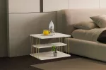 K&uuml;lglaud, Hanah Home, Lifon, Travertiin Kuldne, 50 x 33 x 40