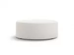 "Boucle Pouf", Dia, 1 koht, 90x90x35, valge
