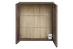 Vannitoakapp peegliga Santa Fe Taupe 84-60-A-2D, 60 cm