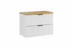 Vannitoam&ouml;&ouml;bli komplekt &bdquo;Adel White&ldquo;, 80 cm