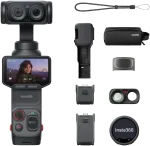 Action-kaamera Insta360 Luna Ultra Creator Bundle Cosmic Black LUNA03
