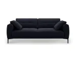 Velvet Sofa, "Lazio", 4 Seats, 221x102x86 Made in Europe