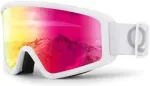 Ski Goggles Adults White