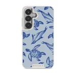 Aquatic Dance - Samsung Galaxy S25 Case, Elite Light (Magnetic) / Silver