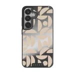 Moonlight - Samsung Galaxy S25 Case, Elite Mirror Dark (Magnetic) / Silver
