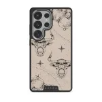 Taurus - Samsung Galaxy S25 Ultra Case, Elite Dark (Magnetic) / Silver / Nude