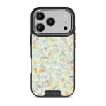 Rainbow Crush - iPhone 17 Pro Case, Elite Dark (MagSafe) / Silver