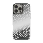 Night Sky - Dotted iPhone 16 Pro Max Case, Elite Mirror Dark (MagSafe) / Silver