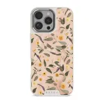 Sunday Brunch - Flowers iPhone 16 Pro Max Case, Elite Light (MagSafe) / Silver