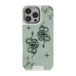 Gemini - iPhone 16 Pro Case, Elite Light (MagSafe) / Silver / Turquoise
