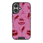 Call Me - iPhone 16 Plus Case, Elite Dark (MagSafe) / Silver