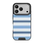 White Noise - iPhone 17 Pro Case, Elite Dark (MagSafe) / Silver