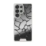 Void - Samsung Galaxy S25 Ultra Case, Elite Mirror Light (Magnetic) / Silver