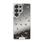 Honeycomb - Samsung Galaxy S25 Ultra Case, Elite Mirror Light (Magnetic) / Silver