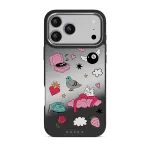 Side Quest - iPhone 17 Pro Max Case, Elite Mirror Dark (MagSafe) / Silver