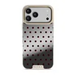 Red Velvet - iPhone 17 Pro Max Case, Elite Mirror Light (MagSafe) / Gold