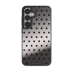 Red Velvet - Samsung Galaxy S25 Plus Case, Elite Mirror Dark (Magnetic) / Gunmetal