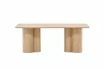Olivia diivanilaud 60x120 cm - Whitewash /