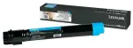 "LEXMARK tooner cyan X95x ca. 22.000S."