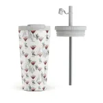 Kelioninis puodelis Burga Apr&egrave;s Ski - Travel Mug, 500 ml / Flap & Straw Set