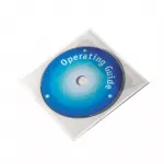 DURABLE kleepuv tasku CD-plaatidele (pakendis 10 tk), pakend