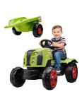 FALK Claas Arion 470 Pedal Tractor with Trailer and Opening Bonnet 2-6 years
