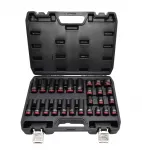 AWTOOLS 1/2" l&ouml;&ouml;kv&otilde;tmete komplekt, 26 tk, 10&ndash;24 mm, l&uuml;hikesed ja pikad, &bdquo;Black Line&ldquo;