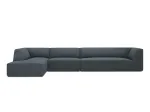 Modular Left Corner Sofa, "Siena", 5 Seats, 366x180x69 Made in Europe