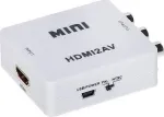 AV RCA (Cinch) x3 &ndash; HDMI-adapter, valge (HDMI/AV)