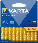 &bdquo;LONGLIFE&ldquo; AAA-patareid, uued, 10 tk.