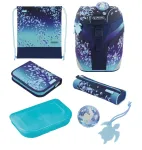 Herlitz SoftLight Plus Greenline Blue Ice koolikottide komplekt t&uuml;drukutele, pol&uuml;ester, sinine, merev&auml;esinine