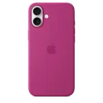 iPhone 16 Plus Silicone Case with MagSafe - Fuchsia MYYE3ZM/A