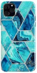 "Geometric Marble Case iPhone 12 Pro Max" Green