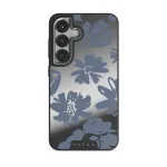 Darlin - Samsung Galaxy S25 Case, Elite Mirror Dark (Magnetic) / Silver