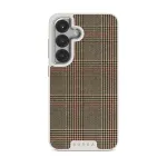 Favorite Coat - Plaid Samsung Galaxy S25 Plus Case, Elite Light (Magnetic) / Silver
