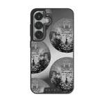 After Hours - Samsung Galaxy S25 Plus Case, Elite Mirror Dark (Magnetic) / Silver