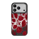 Solace - iPhone 17 Pro Case, Elite Mirror Dark (MagSafe) / Silver